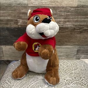 Jaag Buc-ees Beaver Mascot Plush 10” Wearing Shirt and‎ Cap
